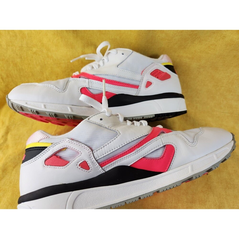 Vtg Mens Reebok ERS 5000 Running Trainers Shoes Pink/neon‎ White Leather  Size 8 - Picture 16 of 16